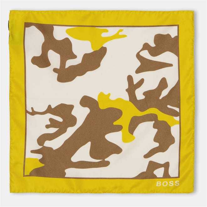 Camo Patterned Pocket Square