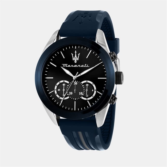 Traguardo Analogue Rubber Strap Watch