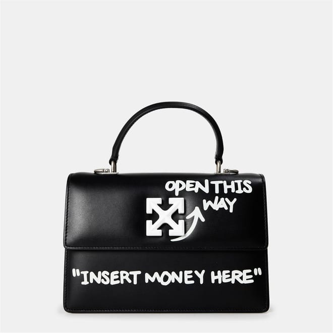 Jitney 1.4 Graphic Print Handbag with Logo