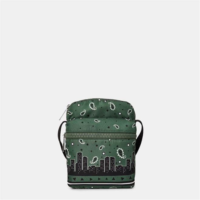 Bandana Print Crossbody Sling Bag