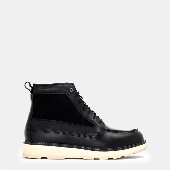 Britton Mills Lace-Up Chukka Boots Engraved Logo