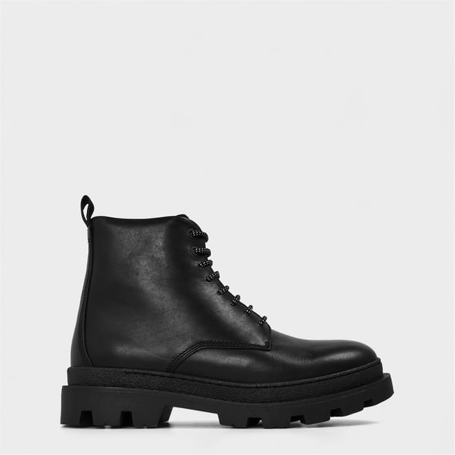 Graham Combat Boots with Lug Sole