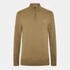 Funnel Neck Half Zip Jumper