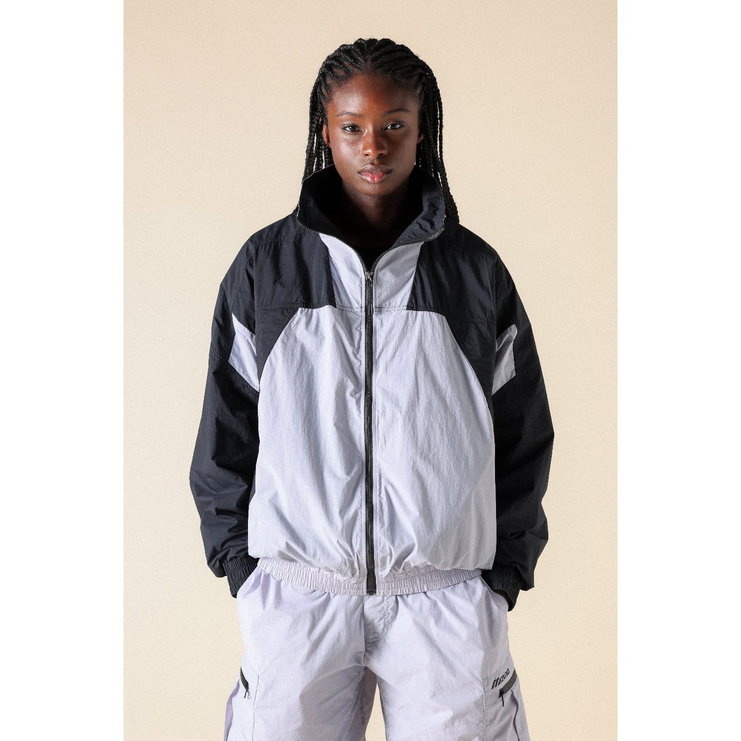 Purple Mizuno WR Light Windbreaker Jacket - Get The Label