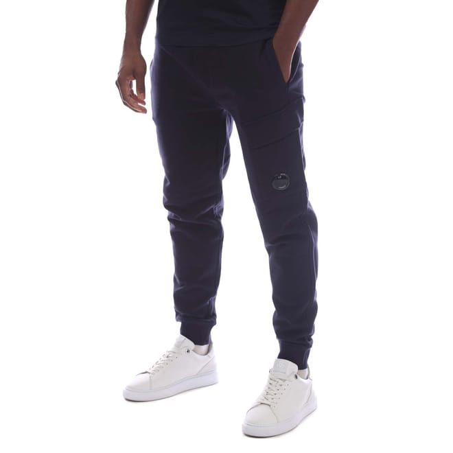Diagonal Raised Fleece Lens Sweatpants