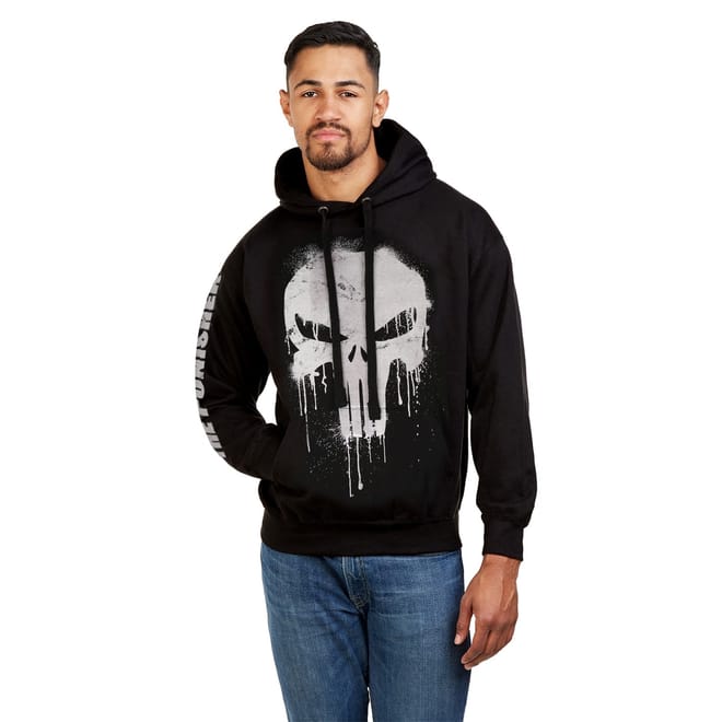 Graphic Regular Fit Hooded Sweatshirt