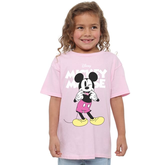Mickey Mouse Regular Fit Crew Neck T-Shirt