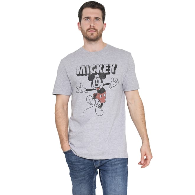 Mickey Mouse Regular Fit Crew Neck T-Shirt