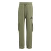 Utility Solid Patterned Straight Cargo Pants
