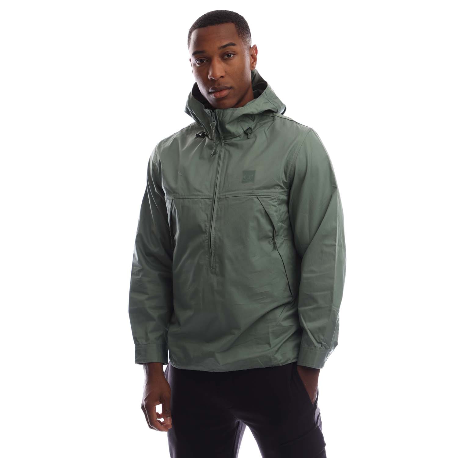 CP company Gabardine Full Zip Hoodie L33 CP COMPANY Men's Goggle