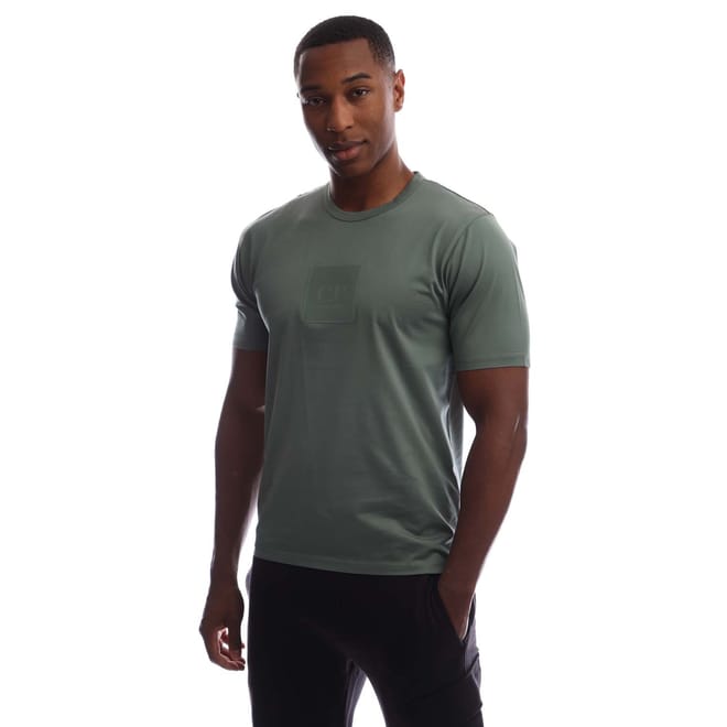 Mercerized Jersey Badge T-Shirt
