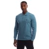 Stretch Piquet Long Sleeve Polo Shirt