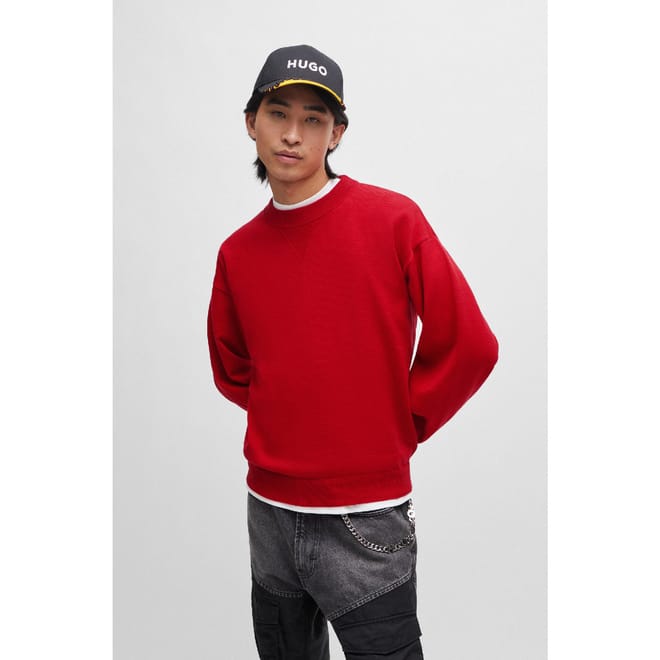 Swart Knitted Sweatshirt