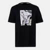Box Print Regular Fit Crew Neck T-Shirt