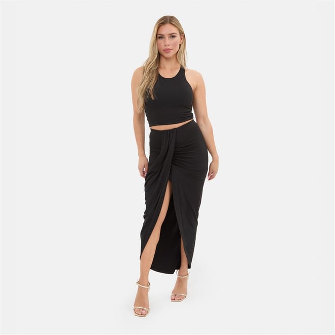 Front Maxi Skirt