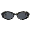 Carolyn Oval Full Rim Sunglasses