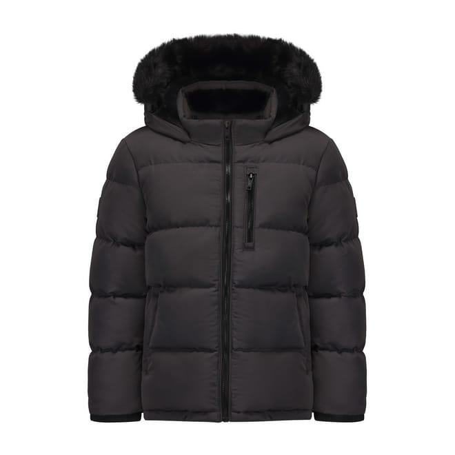 2 Zip Bubble Jacket Junior