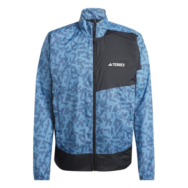 Trail Windbreaker Lettering Reflective Accent Jacket