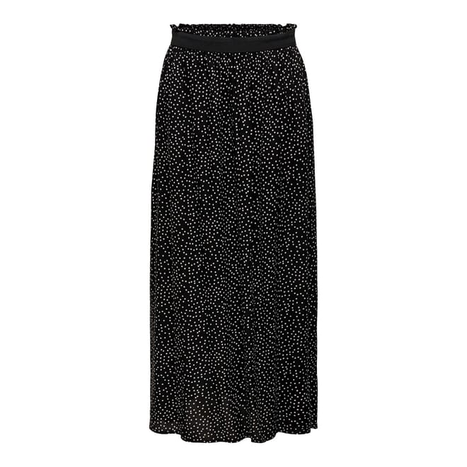 Maxi Polka Dot A-Line Skirt
