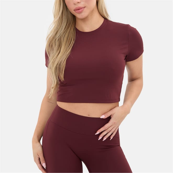 Sleeve Crop Top