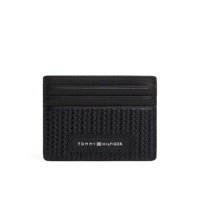 Textured Card Holder with Logo