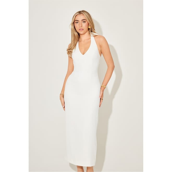 The Ultimate Muse V Neck Midi Dress