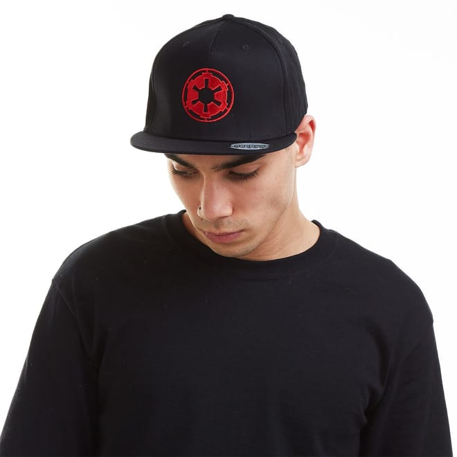 Logo Embroidered Snapback Cap