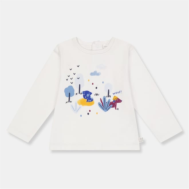 Dog Graphic Long Sleeve Pyjama Set