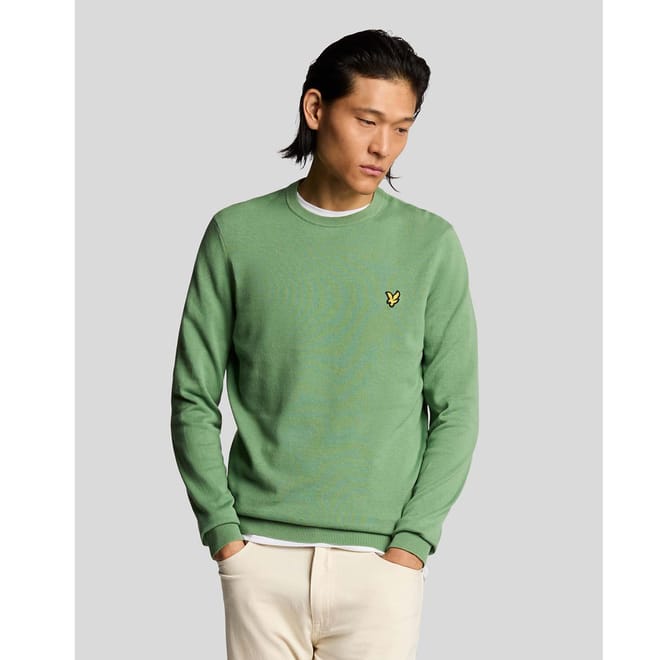 Cotton Crew Neck Jumper