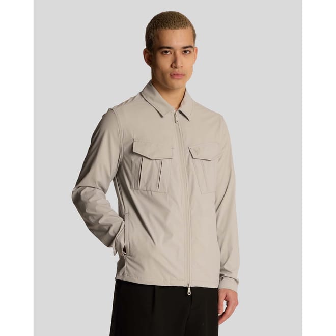 Nylon Pocket Overshirt