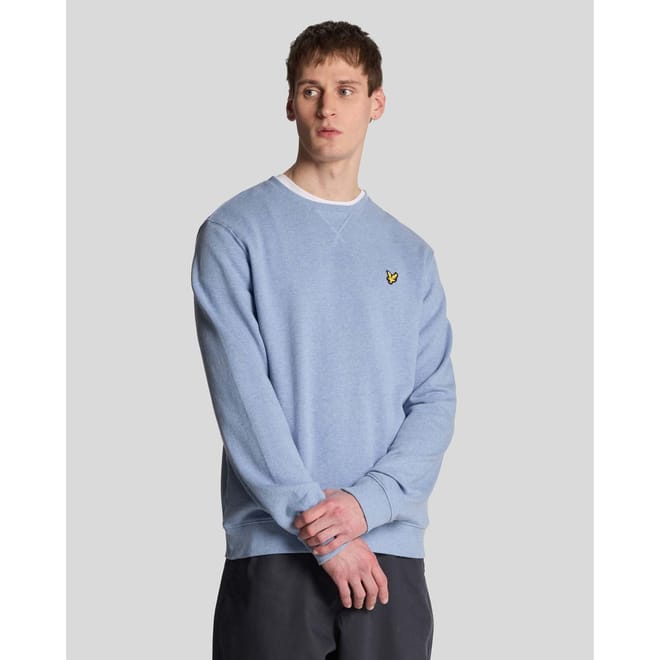 Heathered Crew Neck Sweatshirt