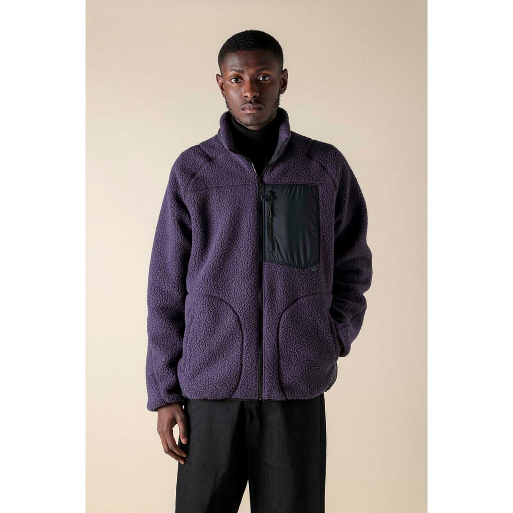 Purple Mizuno Polartec Thermalloft Reversible Jacket Get The Label