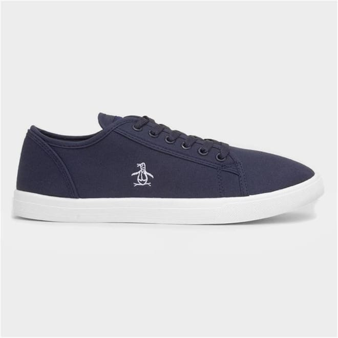 Sparton Penguin Graphic Canvas Low Top Sneakers