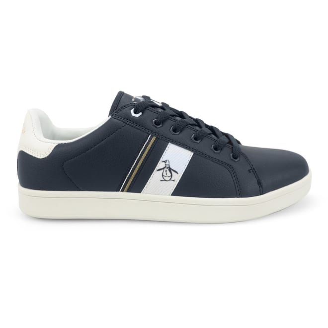 Steadman Ret Penguin Graphic Low Top Court Sneakers