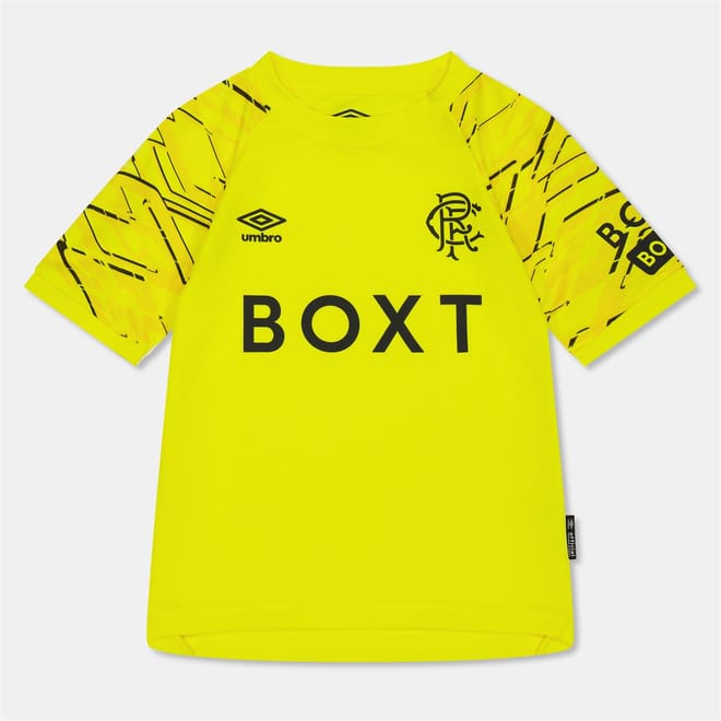 Rangers Home Goalkeeper Shirt 2025 2026 Juniors