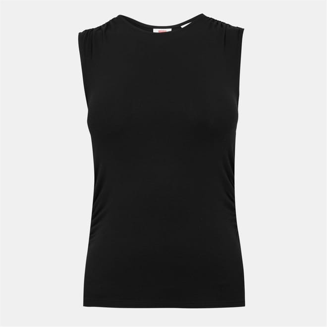 Crystal Slim Fit Crew Neck Tank