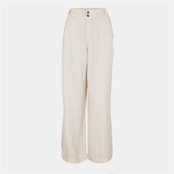 Easy Solid Patterned Wide Leg Joggers