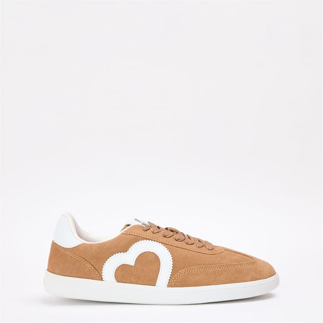 Cloud Love Heart Graphic Low Top Sneakers