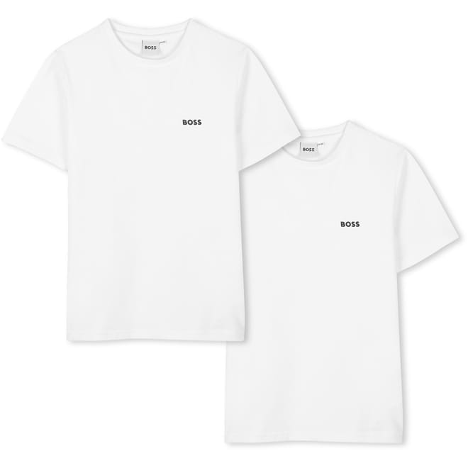 2 Pack Lettering Crew Neck T-Shirt