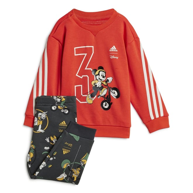 Mickey Mouse V Neck Long Sleeve Sweatshirt Jogger Coord Set