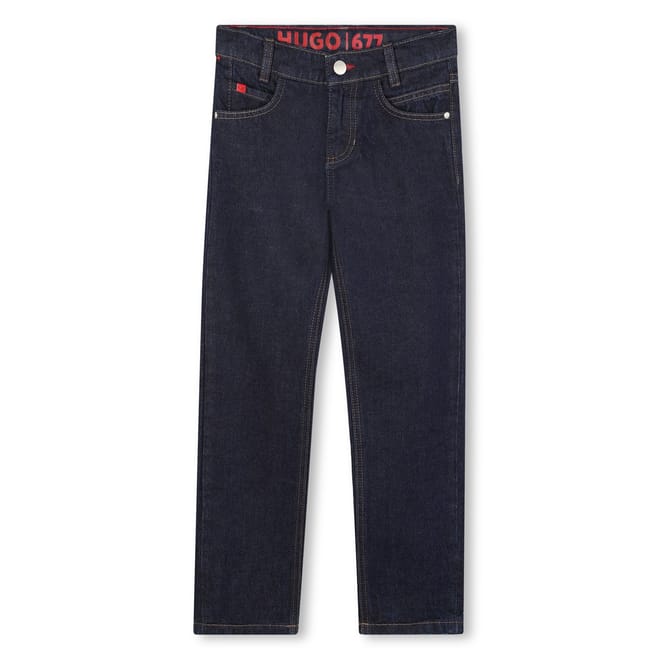 Five Pocket Design Regular Fit Jeans