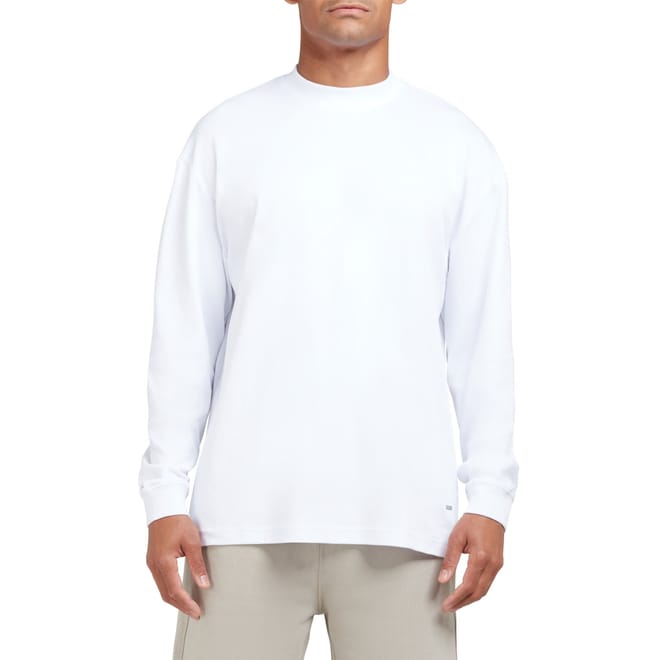 Long Sleeve Oversized Interlock T-Shirt