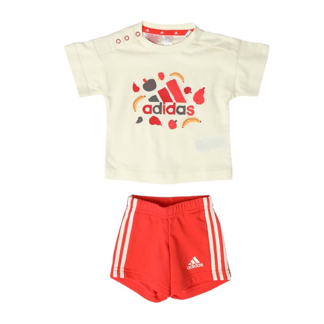 Juniors Essentials Allover IFruit Print Tee Set