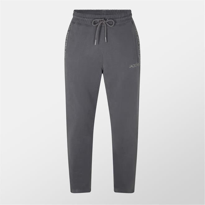 Jacquard Solid Patterned Joggers