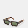 Lecce Rectangle Full Rim Sunglasses