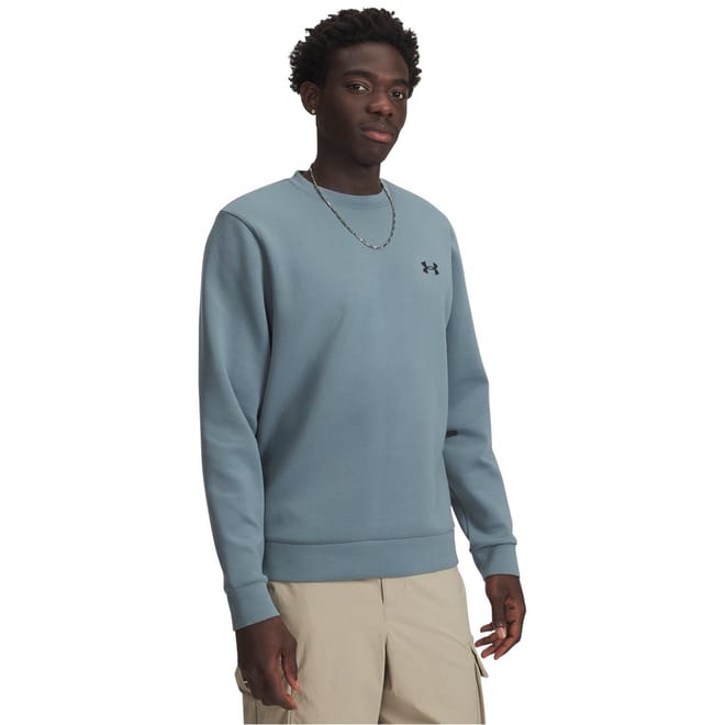 Mens Armour Ua Unstoppable Fleece Crew Eu Sweatshirt