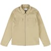 Clarence Solid Patterned Snap Button Harrington Jacket