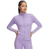 Motion Emea Solid Patterned Ribbed Cuff Track Jacket