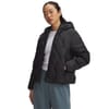 Legend Solid Patterned Hooded Down Jacket