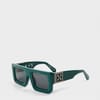 Leonardo Square Full Rim Sunglasses